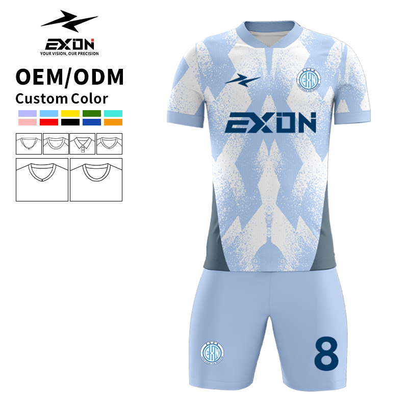 Abstract Wave Pattern Sports Tee